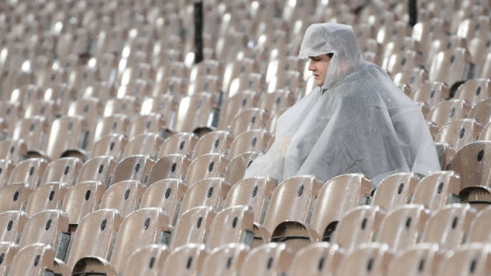 La pioggia ha posticipato di un giorno l\ Pioggia, Melbourne, Australian Open