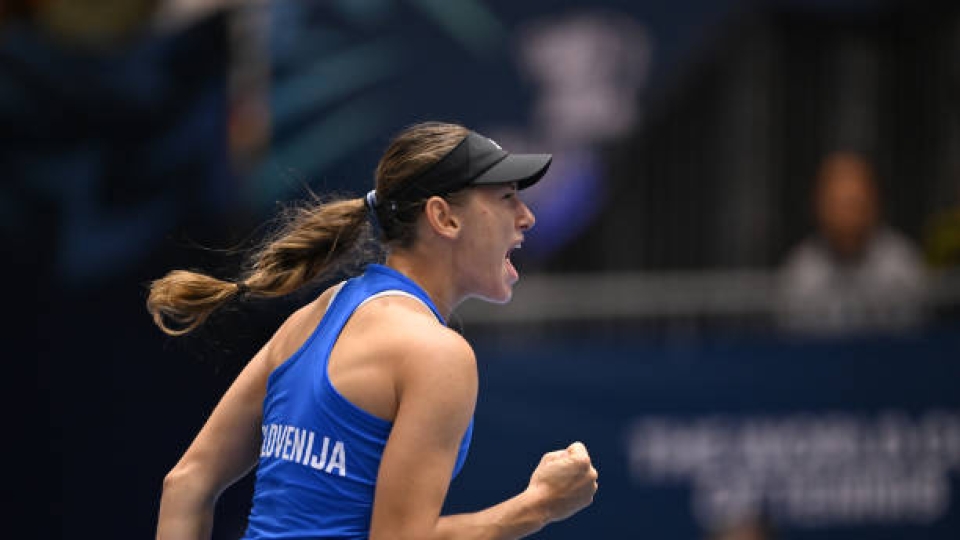 Percorso netto, finora, per la slovena Kaja Juvan che si è aggiudicata entrambi gli incontri di singolare senza perdere neanche un set Kaja Juvan