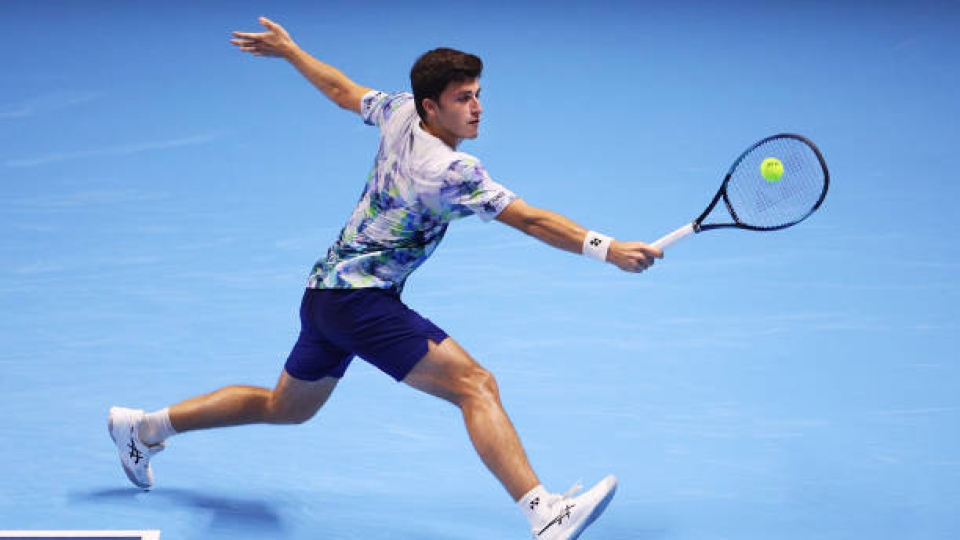 Luca Nardi è approdato al secondo turno delle qualificazioni all\ Luca Nardi