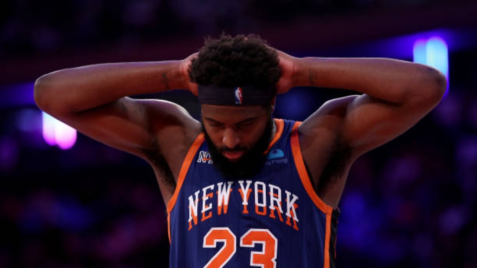 Mitchell Robinson potrebbe aver già disputato la sua ultima partita in questo campionato Mitchell Robinson