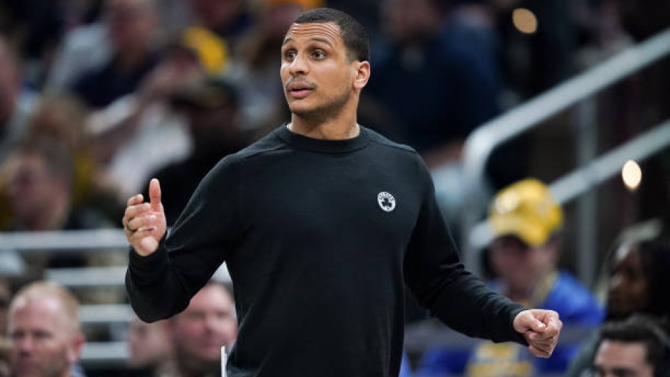 Alla guida dei Boston Celtics, coach Joe Mazzulla vuole conquistare il titolo NBA Joe Mazzulla