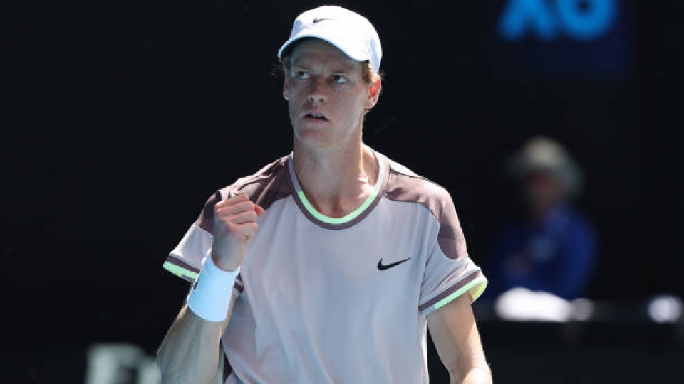 Jannik Sinner ha raggiunto per la prima volta la finale in un torneo dello Slam Jannik Sinner