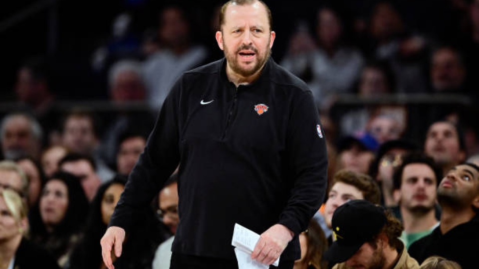 Tom Thibodeau è il coach dei New York Knicks Tom Thibodeau