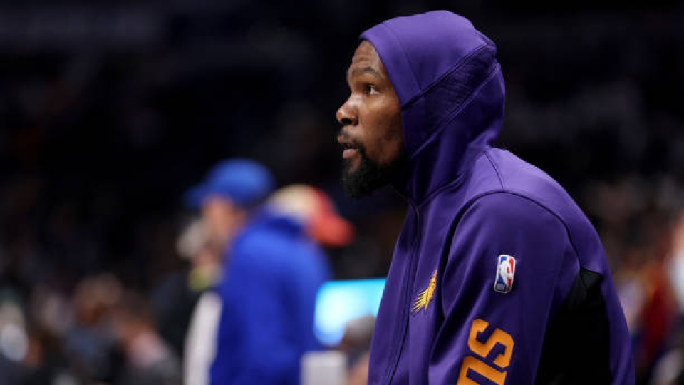 Kevin Durant non può essere soddisfatto dei risultati ottenuti finora dai Suns Kevin Durant