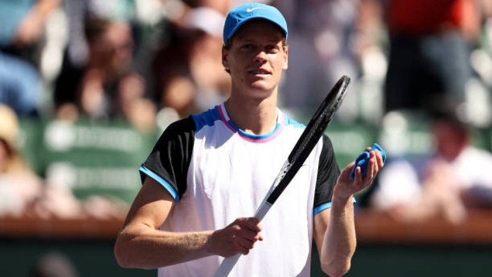 Jannik Sinner è ancora imbattuto in questa stagione Jannik Sinner