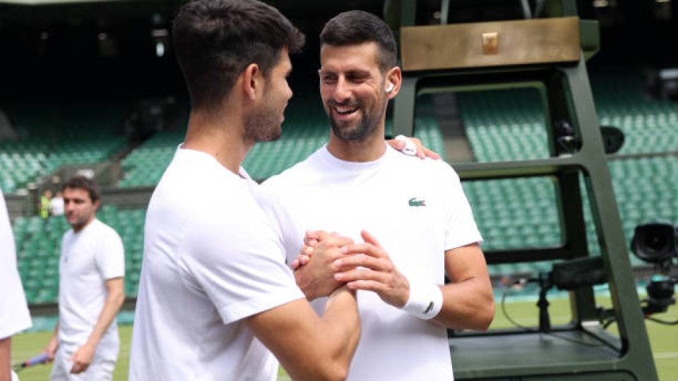 Carlos Alcaraz, Novak Djokovic