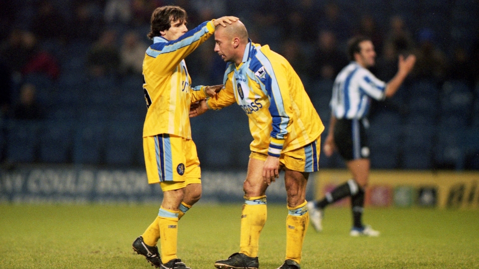 Gianfranco Zola and Gianluca Vialli