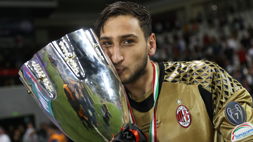 Gianluigi Donnarumma Supercoppa Italiana