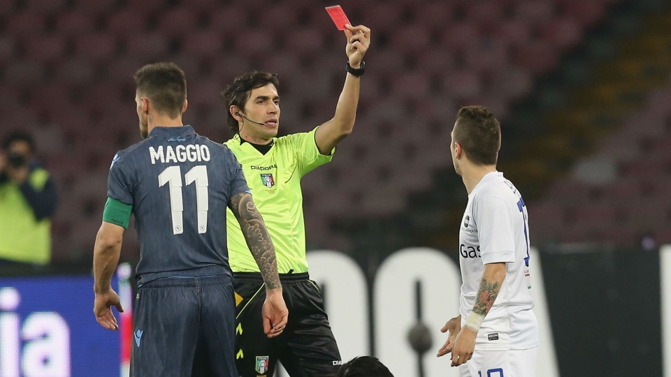 Referee Gianpaolo Calvarese GianpaoloCalvarese - Cropped