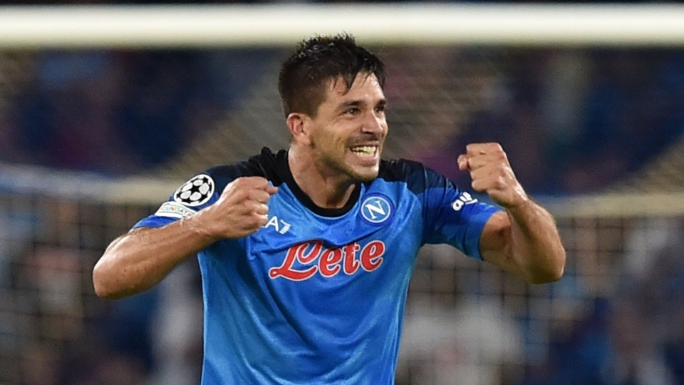 Giovanni Simeone Napoli v Liverpool Champions League 09072022