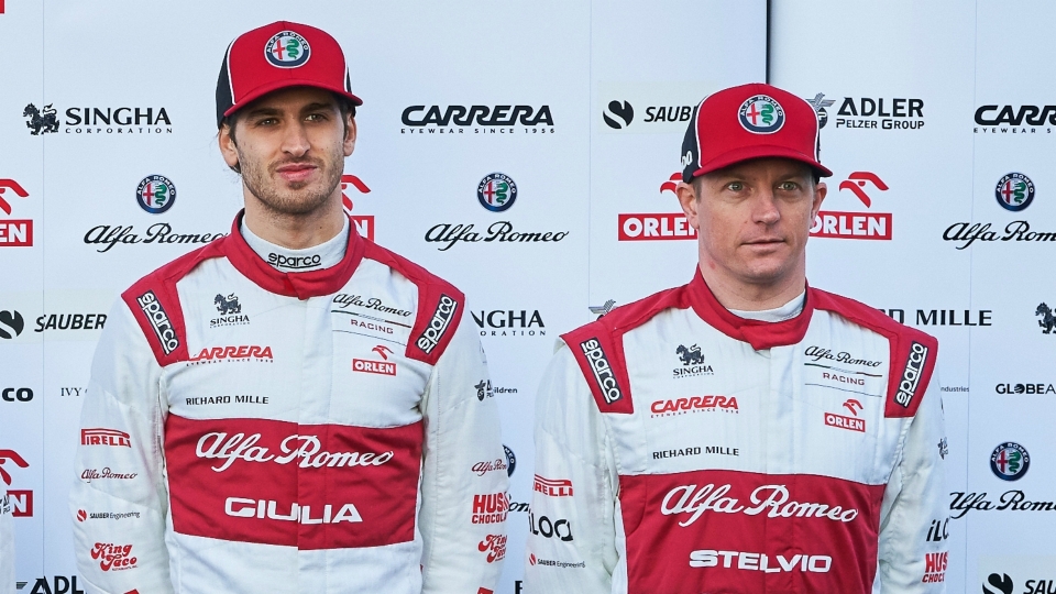 Giovinazzi, Raikkonen, Alfa Romeo