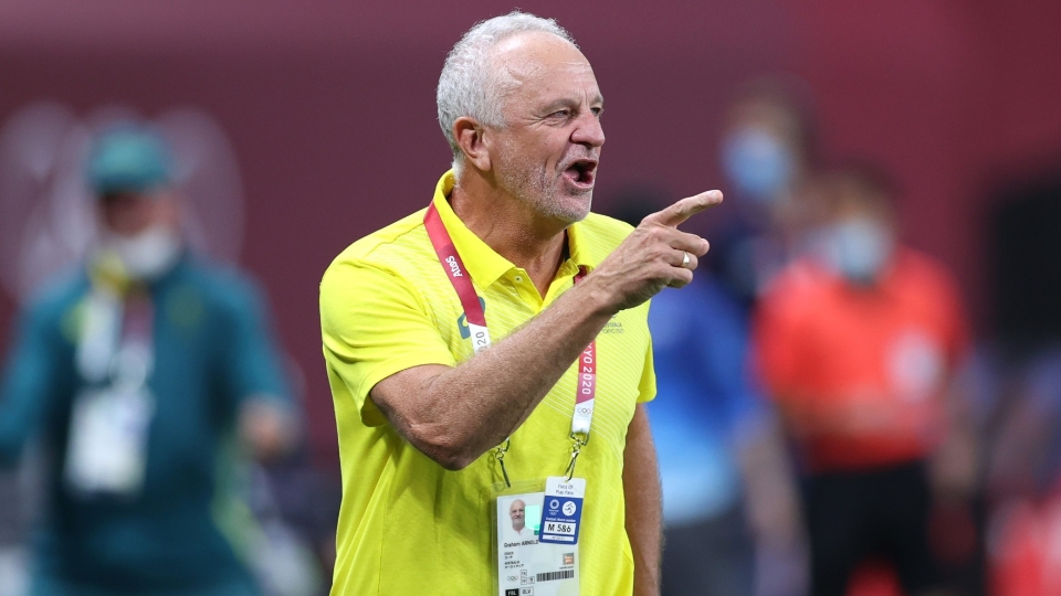 Graham Arnold led Australia\ Graham Arnold