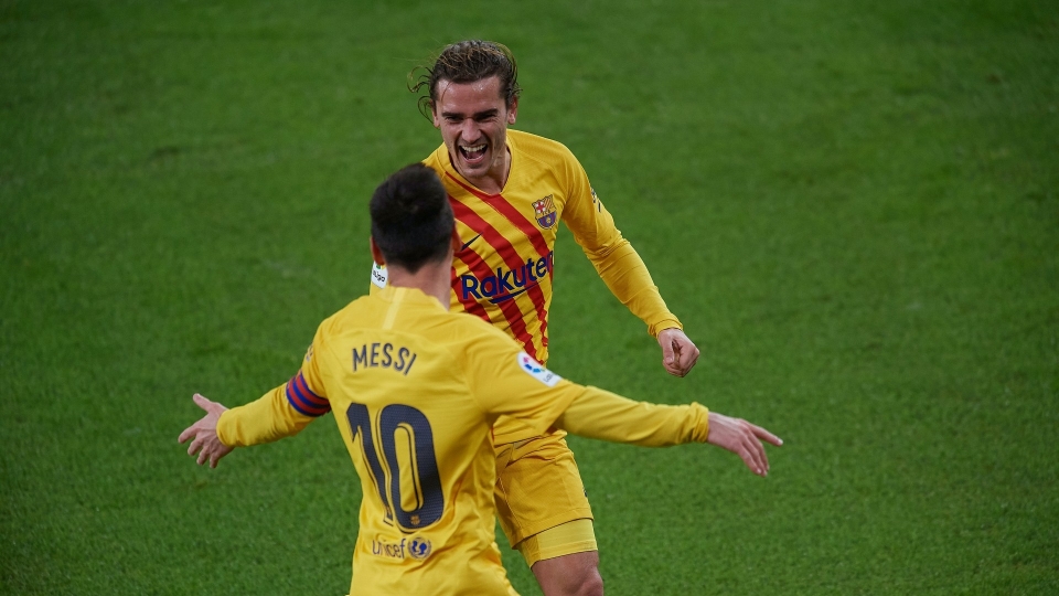 Griezmann Messi