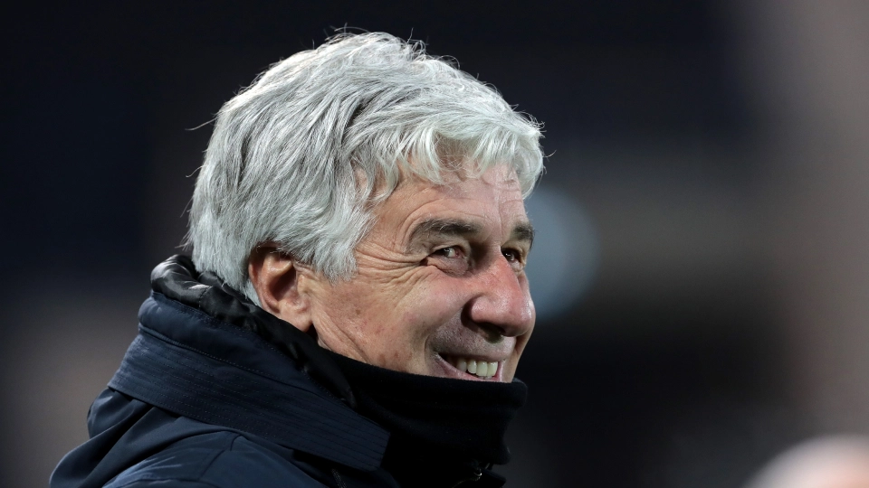 Gian Piero Gasperini - Atalanta v Napoli - Coppa Italia 02102021