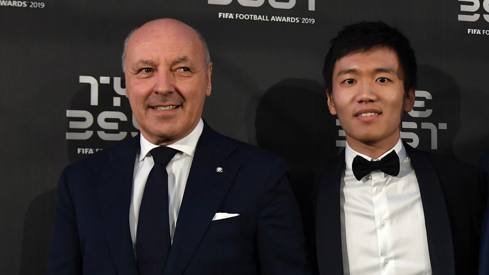 Giuseppe Marotta e Steven Zhang