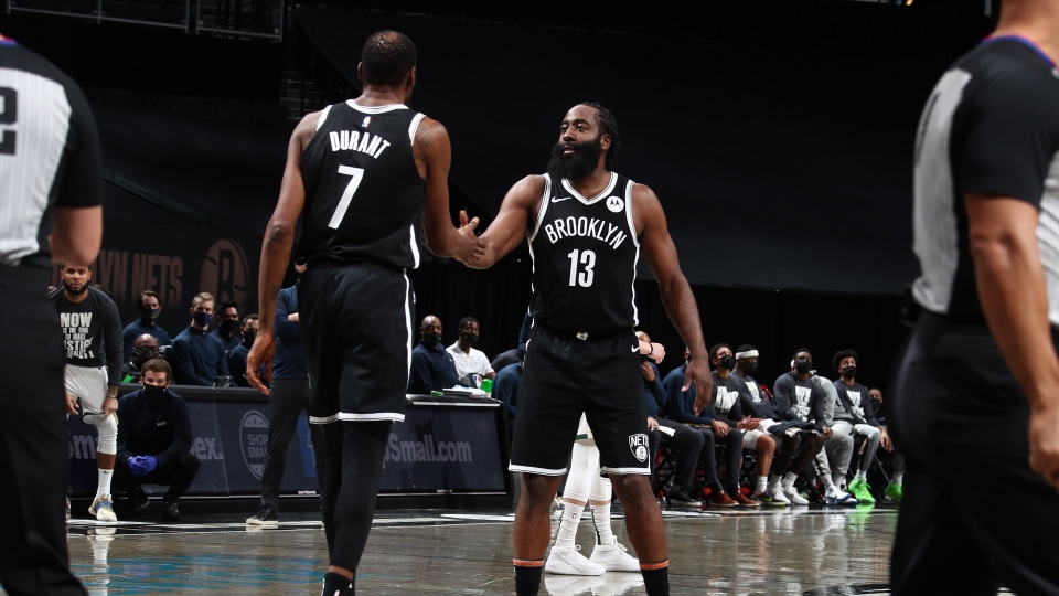 Harden Durant Nets NBA
