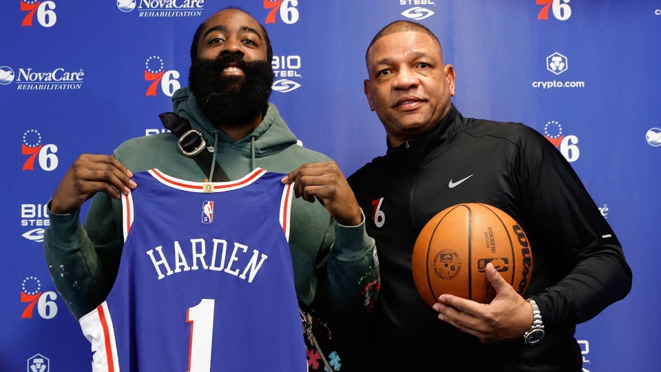 Harden e Doc Rivers