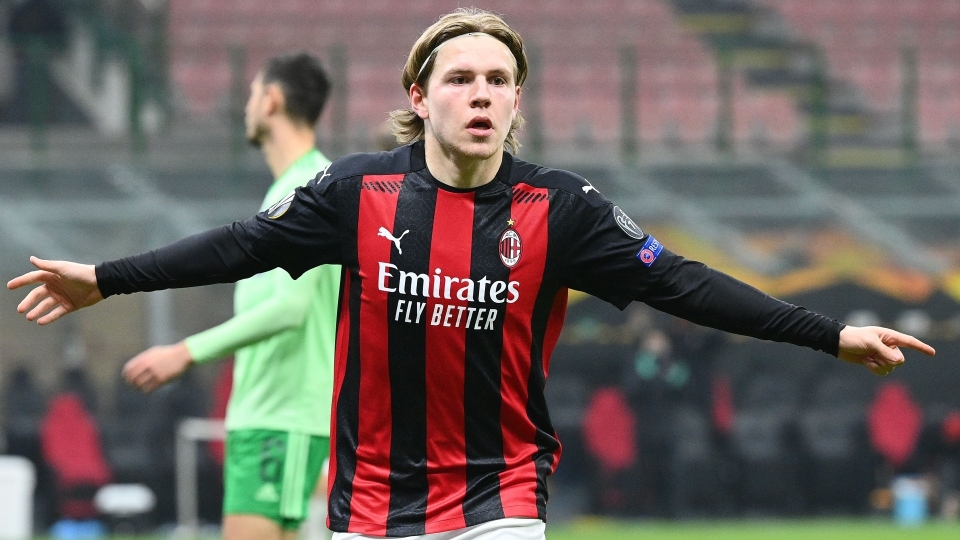 Hauge - Milan Celtic - Europa League 2020/21