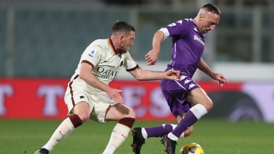 Henrikh Mkhitaryan Gaetano Castrovilli Fiorentina Roma Serie A