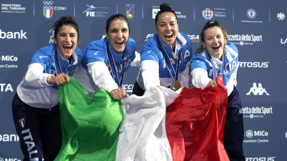I successi azzurri al mondiale di Scherma
