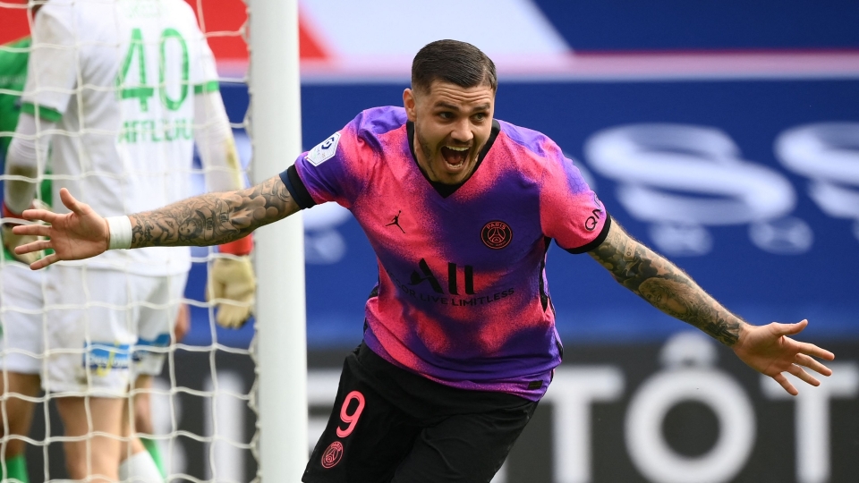 Icardi PSG Etienne