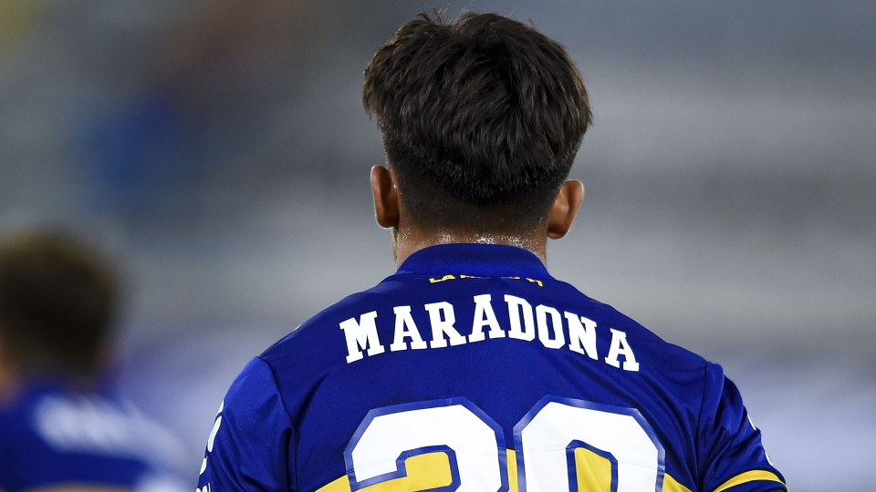 Il Boca segna e celebra Maradona: le foto