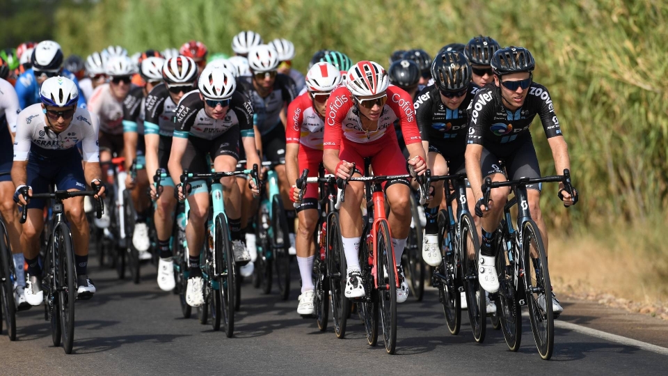 Il gruppo alla Vuelta Espana