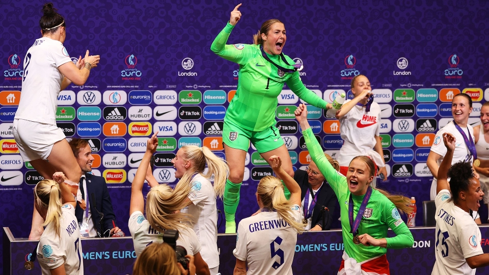 Inghilterra, Nazionale femminile, Europei