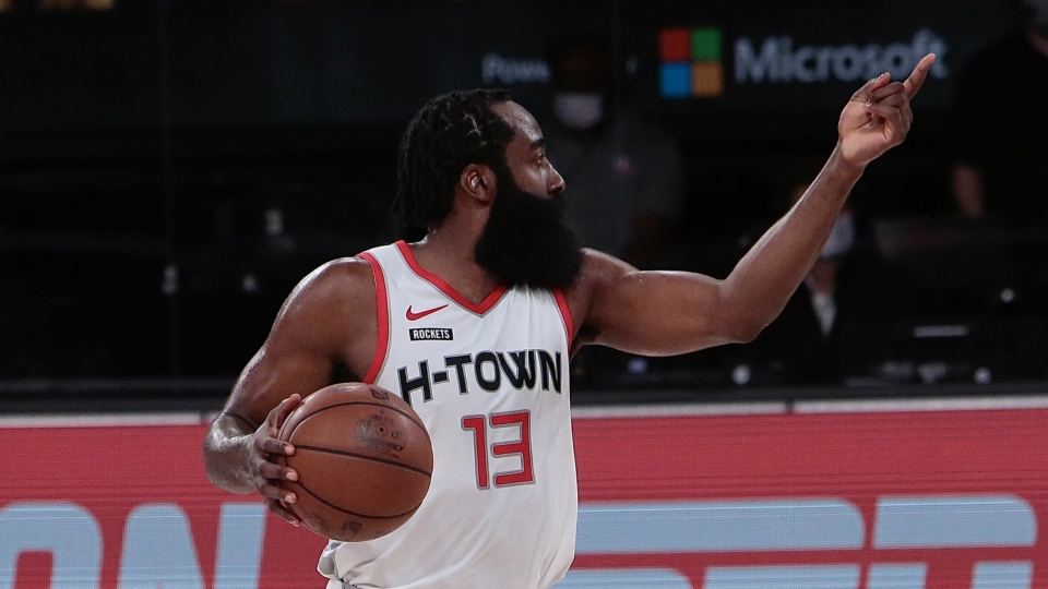 James Harden Houston Rockets Los Angeles Lakers NBA 09042020