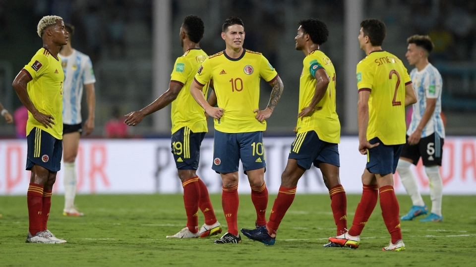 James Rodriguez Argentina Colombia Eliminatorias Sudamericanas 01022022 James Rodriguez Argentina Colombia Eliminatorias Sudamericanas 01022022
