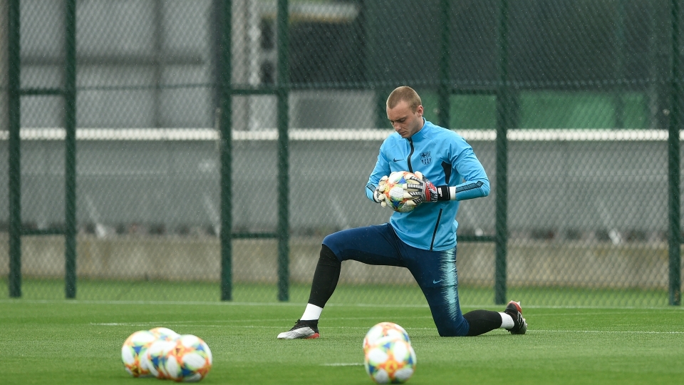 Jasper Cillessen Barcelona training session 24052019