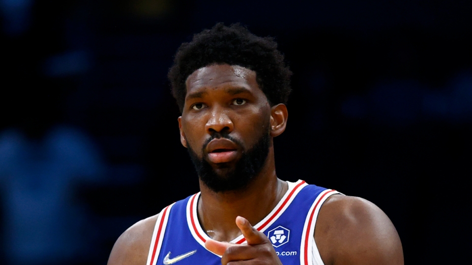 Joel Embiid starred for the Philadelphia 76ers Joel Embiid