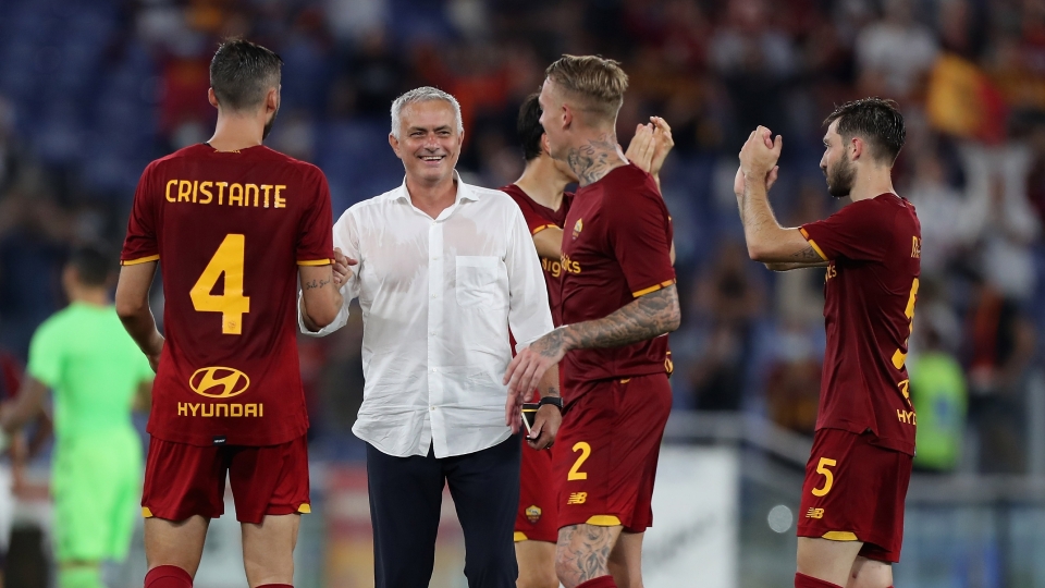 José Mourinho Roma v Trabzonspor Europa Conference League 08262021
