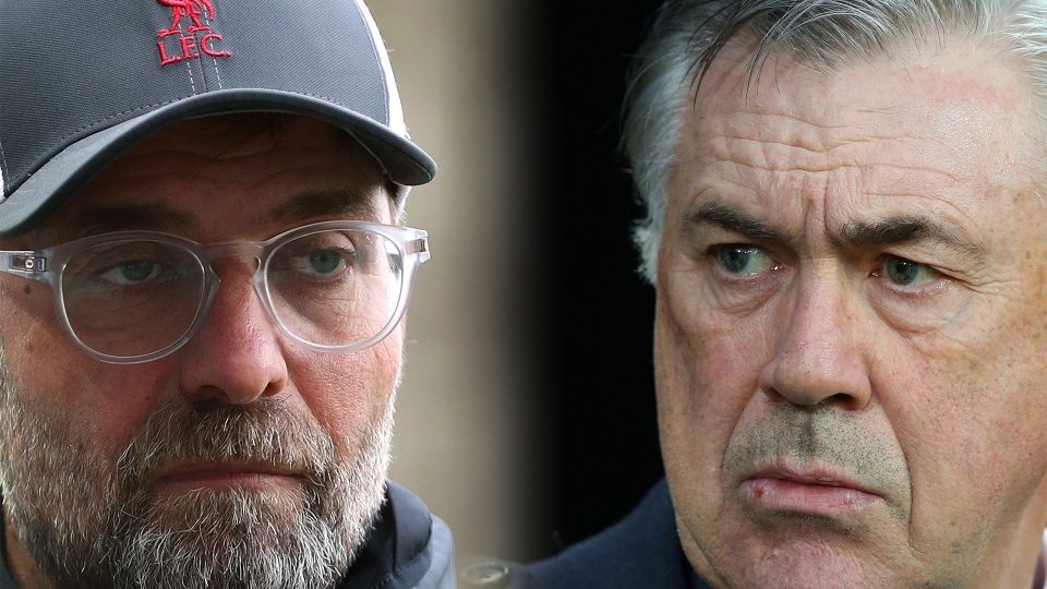 Jurgen Klopp e Carlo Ancelotti