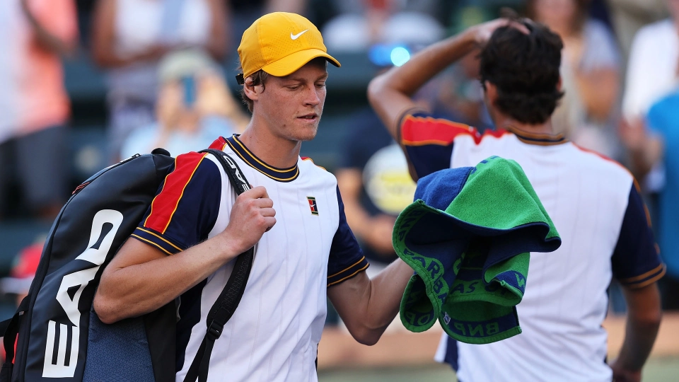 Jannik Sinner a Indian Wells