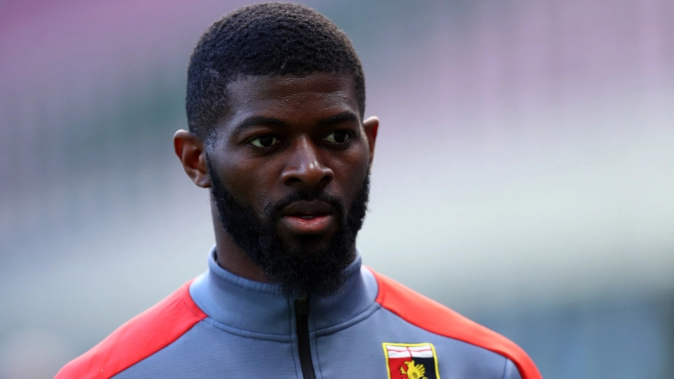 Jérôme Onguéné ai tempi del Genoa, 2021