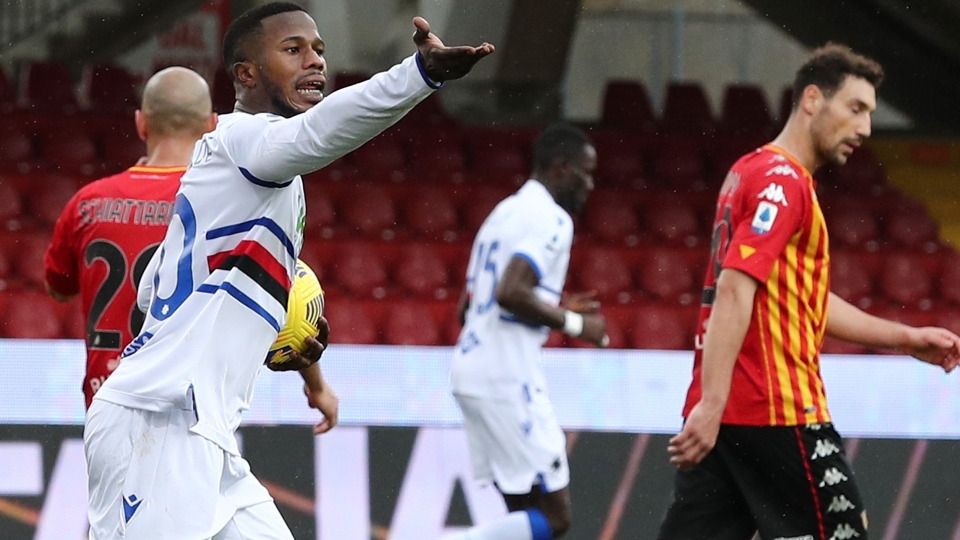 Keita Balde Benevento Sampdoria Serie A Keita Balde Benevento Sampdoria Serie A