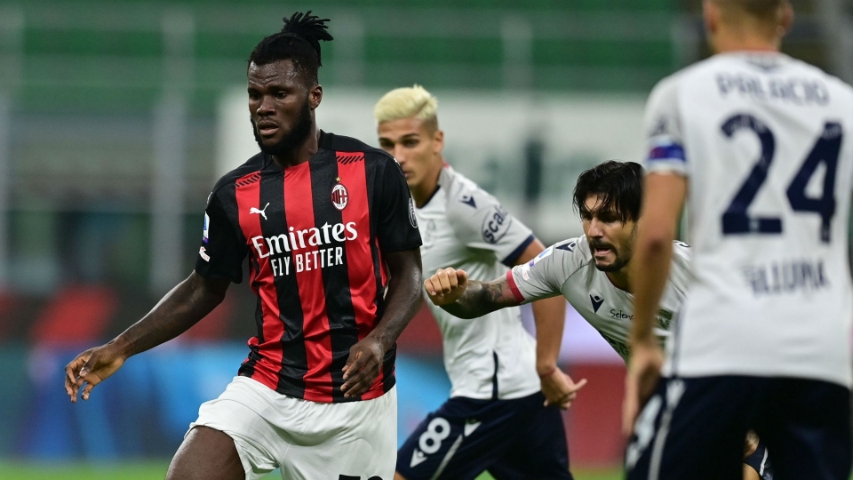 Kessie Milan Bologna Serie A Kessie Milan Bologna Serie A