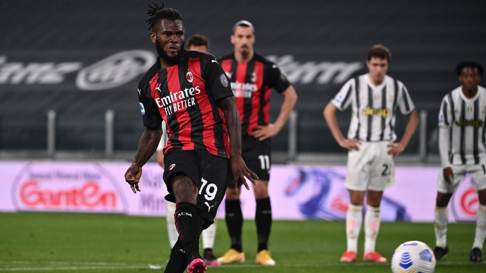 Kessié penalty Juventus Milan