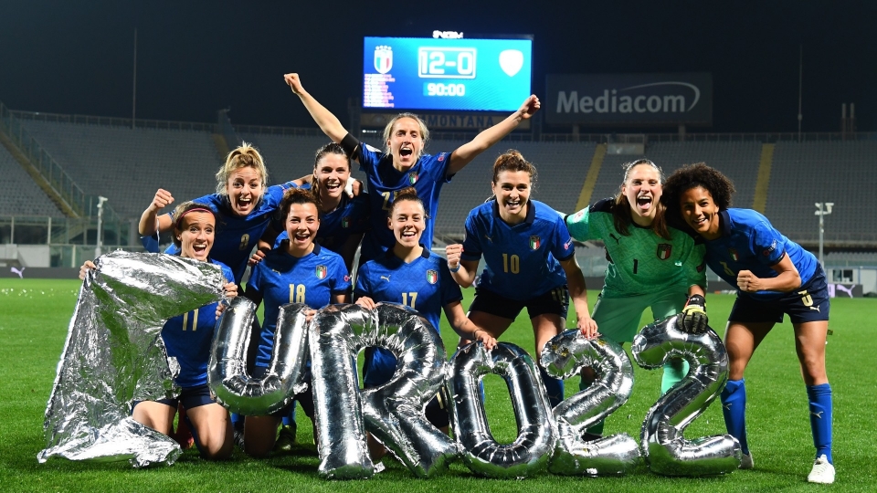 La Nazionale Italiana di Calcio Femminile