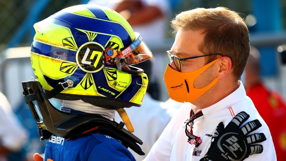 Lando Norris Andreas Seidl