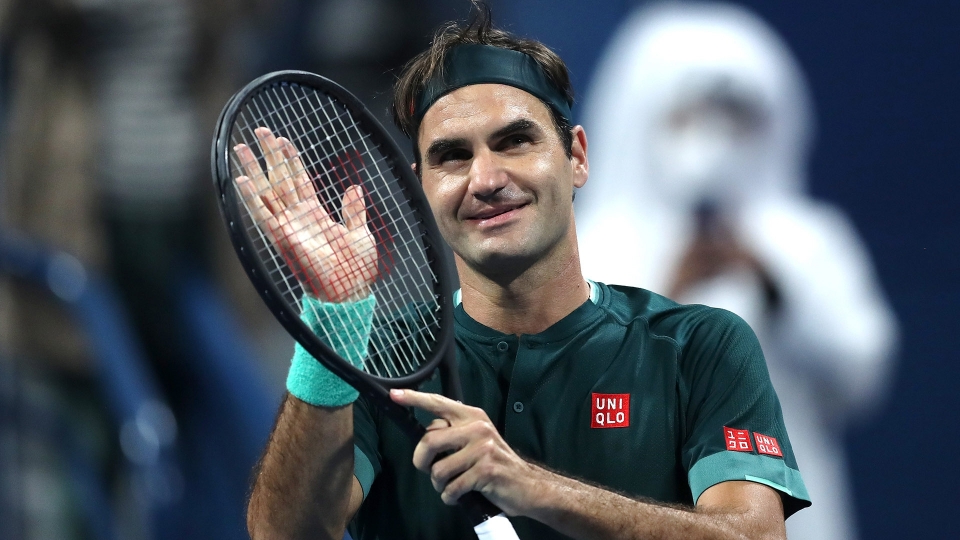 Le foto del ritorno di Roger Federer