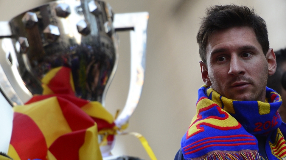 Le foto della storia di Messi al Barcellona