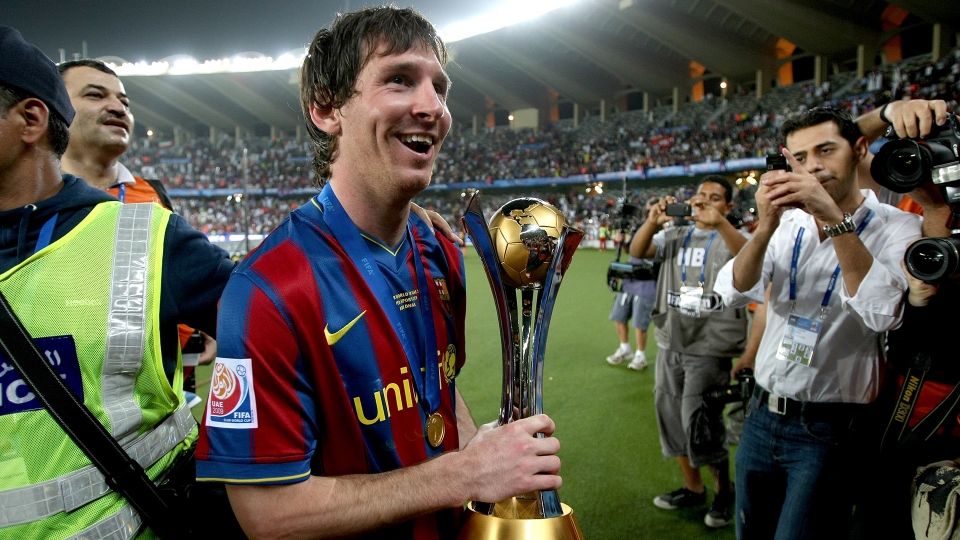 Le foto della storia di Messi al Barcellona