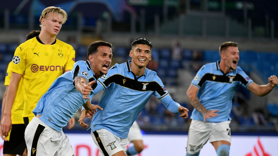 Le foto di Lazio-Dortmund 3-1