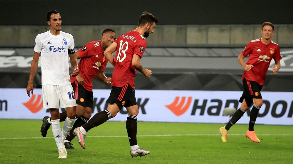 Le foto di Manchester United-Copenaghen 1-0