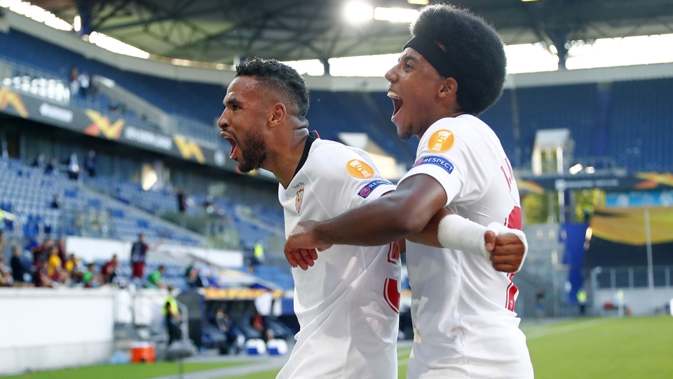 Le foto di Siviglia-Roma 2-0