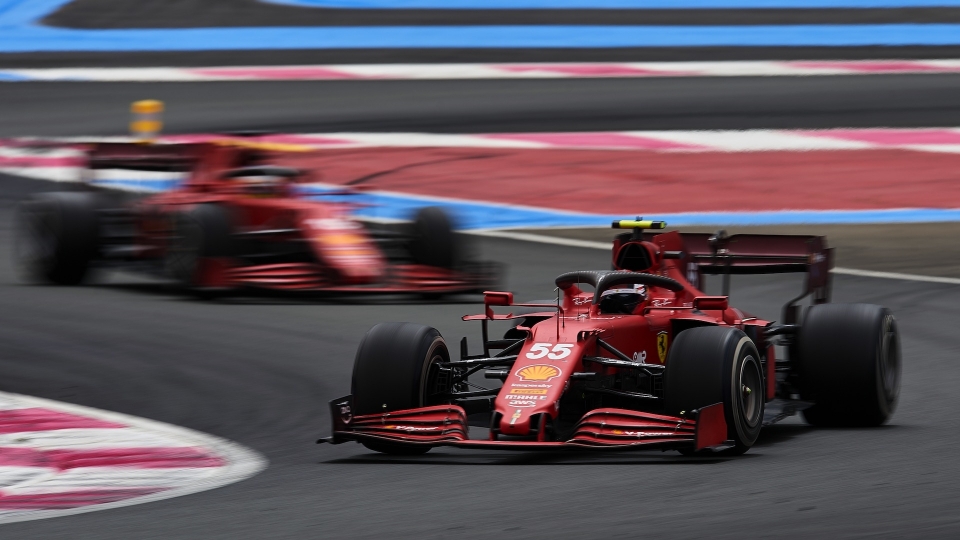 Leclerc e Sainz Leclerc e Sainz
