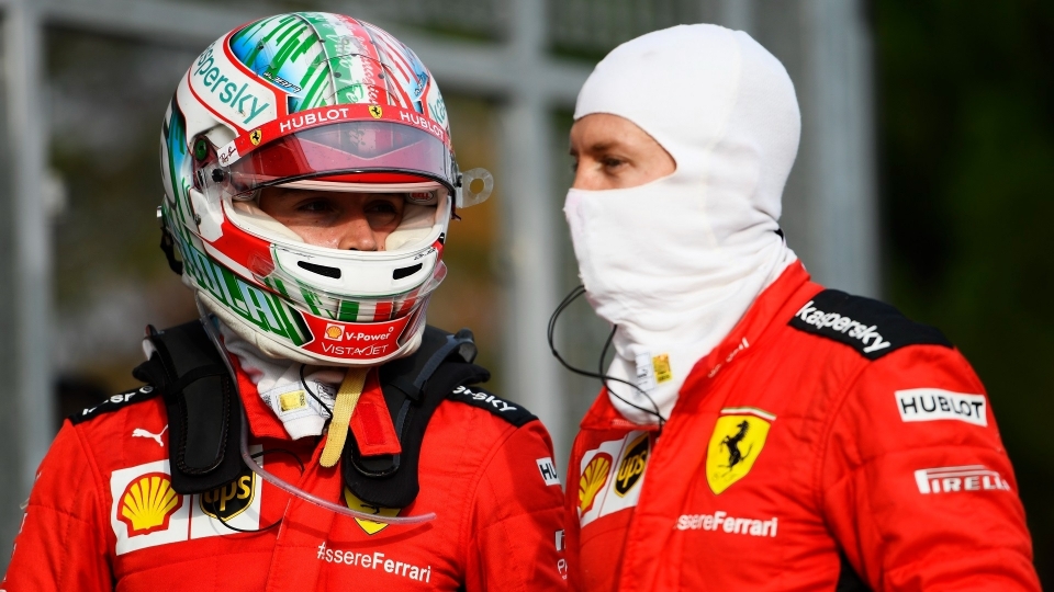 leclerc, vettel