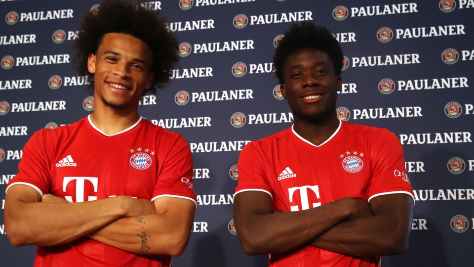 leroy sané, alphonso davies
